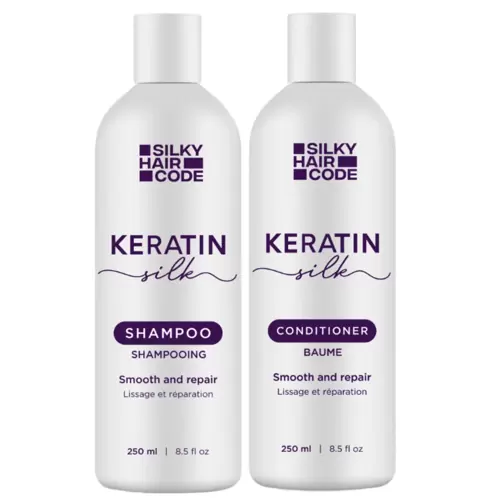KERATIN SILK Sampon és balzsam