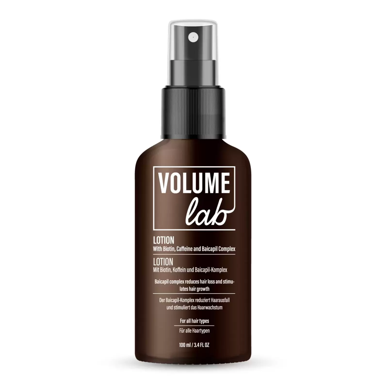 Volume Lab hajnövekedést serkentő lotion biotinnal, bio-kollagénnel, koffeinnel és Baicapillal Volume Lab hajnövekedést serkentő lotion biotinnal, bio-kollagénnel, koffeinnel és Baicapillal
