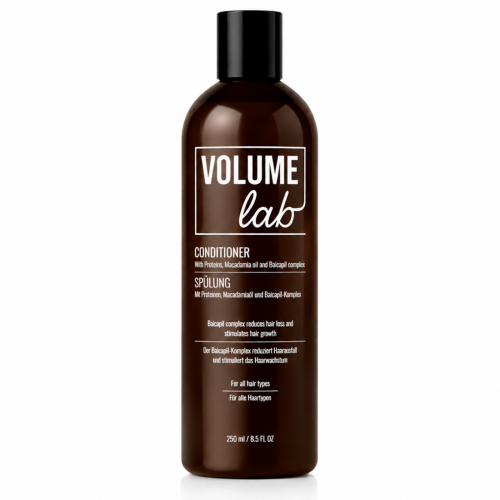Volume Lab balzsam: biotin, bio-kollagén, Baicapil és makadámia olaj