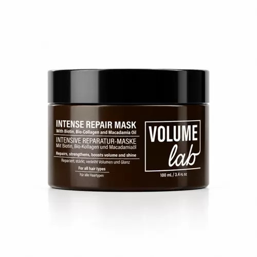Volume Lab hajmaszk biotinnal, bio-kollagénnel, makadámia- és ricinusolajjal