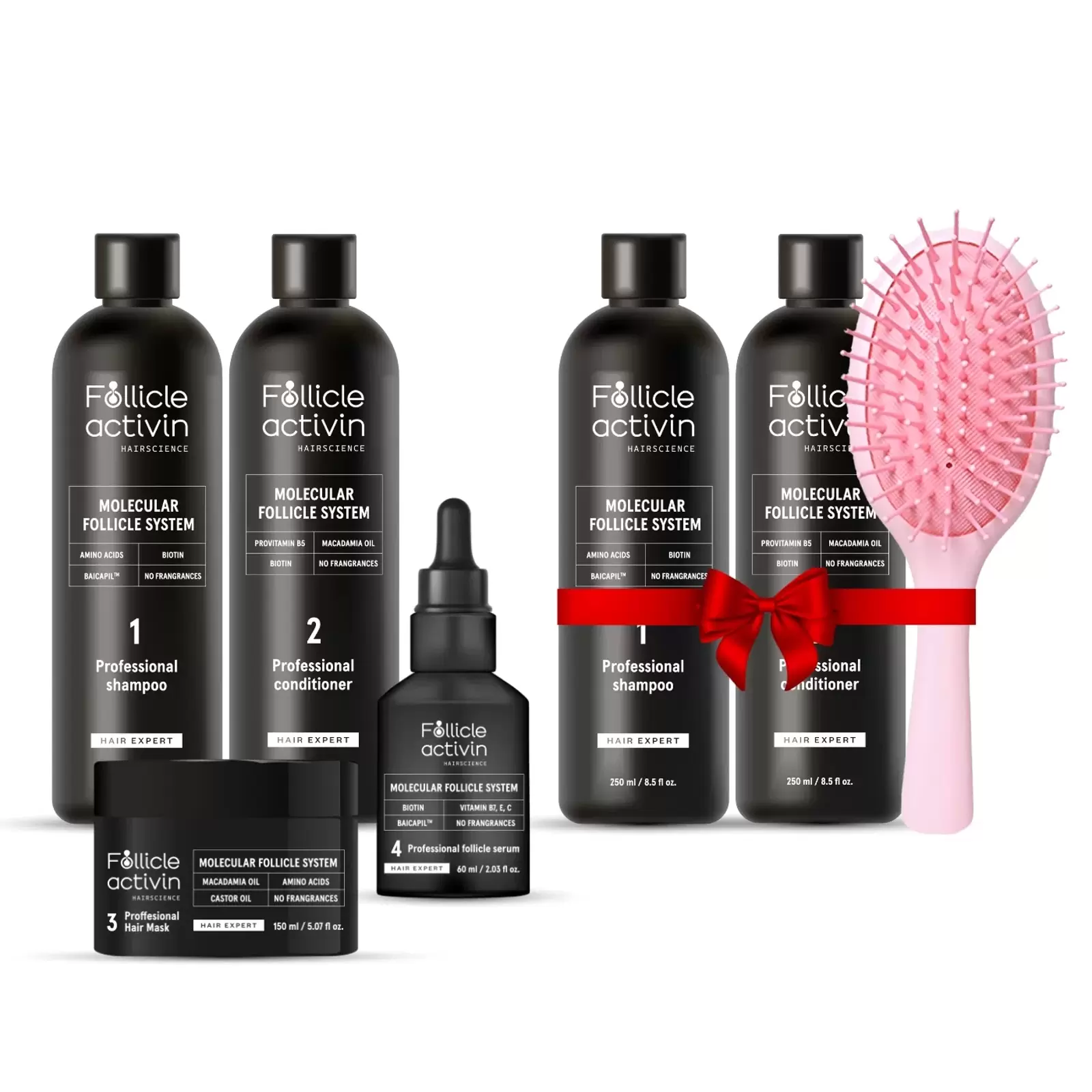 Teljes Follicle Activin kúra: regenerálja a hajnövekedést és a haj mennyiségét + MÁSODIK AJÁNDÉKSZETT Teljes Follicle Activin kúra: regenerálja a hajnövekedést és a haj mennyiségét + MÁSODIK AJÁNDÉKSZETT