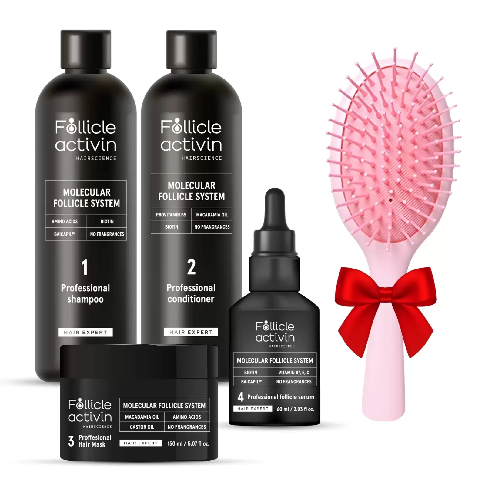 FOLLICLE ACTIVIN készlet a hajnövekedés serkentésére és mélyreható táplálására FOLLICLE ACTIVIN készlet a hajnövekedés serkentésére és mélyreható táplálására